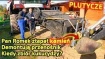 Embedded thumbnail for Pan Romek z Plutycz Rolnik z Podlasia złapał kamień Kombajn Rostselmash Vector 425 od Korbanek