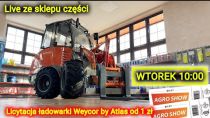 Embedded thumbnail for Rozdajemy Bilety na AGROSHOW 2024 Licytujemy ładowarkę Weycor by Atlas od 1 zł