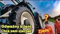 Embedded thumbnail for Do odważnych świat należy Rolnik sam zjedzie ciągnikiem Deszcz, błoto, rozładunek na szosie