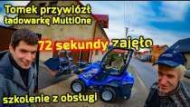 Embedded thumbnail for Tomek przywiózł ładowarkę MultiOne Rozładunek, szkolenie, formalności zajęły jemu 10,5 min.