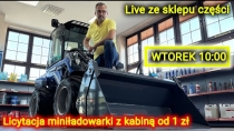 Embedded thumbnail for Licytacja na żywo ze sklepu Licytacja miniładowarki z kabiną od 1 zł
