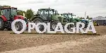 Pokaz pracy maszyn rolniczych na targach Opolagra – ciągniki, siewniki, kombajny i ładowarki prezentowane w Kamieniu Śląskim