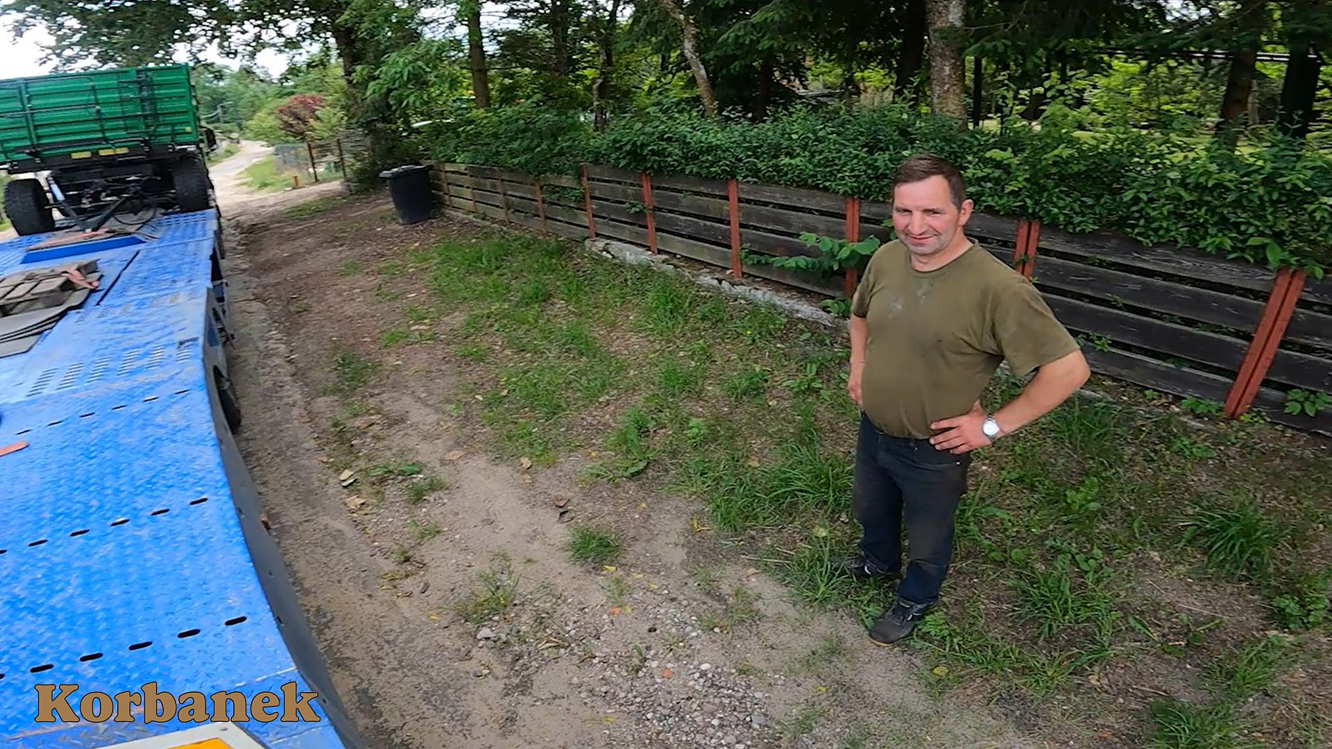 Pan Andrzej kupił już kilka lat temu przyczepę Metaltech od Korbanka, teraz kolejny raz postawił na tę markę