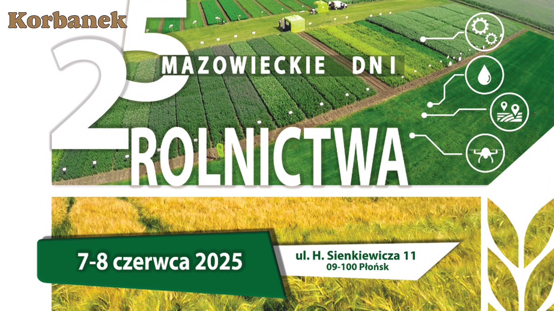 Na targach w Płońsku na stoisku Rol-Brat będzie można zobaczyć maszyny z oferty Korbanek