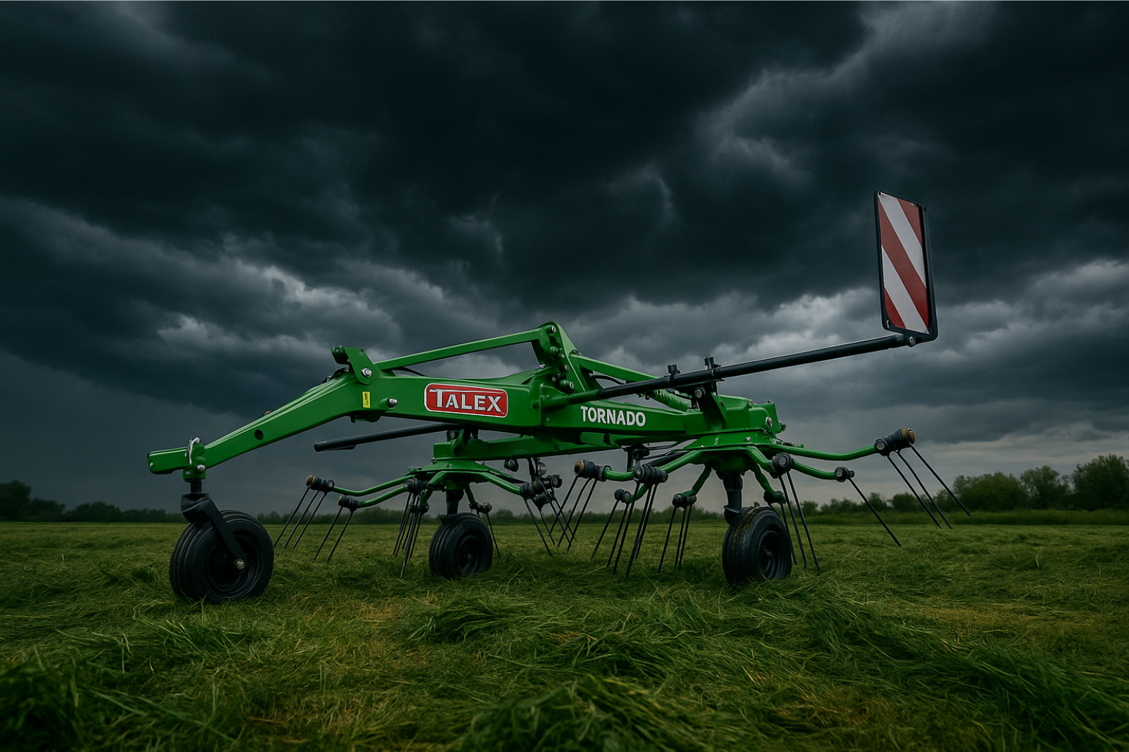 WIZJA ARTYSTYCZNA PRZETRZĄSACZA TORNADO MARKI TALEX