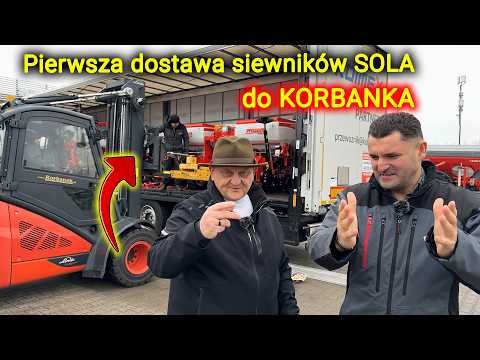 Embedded thumbnail for Hiszpańska SOLA nowa marka u Korbanka pierwsza dostawa siewników [Korbanek]