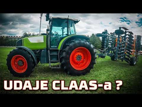 Embedded thumbnail for Przemalował ciągnik Renault Ten używany traktor wygląda jak Claas !