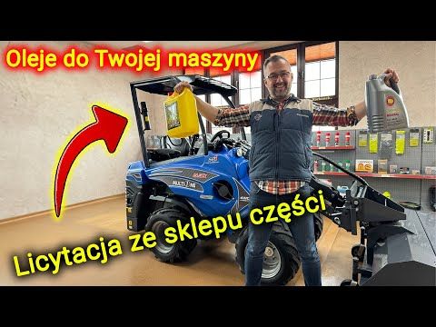 Embedded thumbnail for Na żywo ze sklepu Korbanek Licytujemy oleje do Twojej maszyny i nie tylko