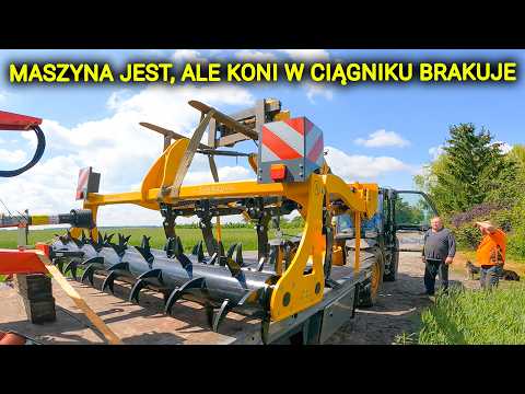 Embedded thumbnail for MAŁY, ALE BYK - TERAZ TYLKO KONI W CIĄGNIKU BRAKUJE DLA NIEGO