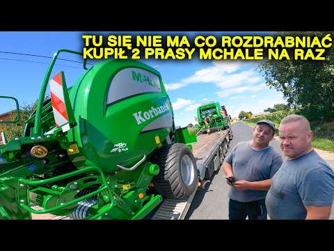Embedded thumbnail for ZAKUPY NA BOGATO - KUPIŁ 2 NOWE PRASY MCHALE NA RAZ