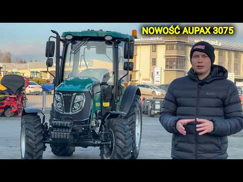 Embedded thumbnail for NOWOŚĆ AUPAX 3075 -PROSTY, MECHANICZNY CIĄGNIK Z KOMFORTEM DLA OPERATORA