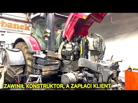 Embedded thumbnail for ZAWINIŁ KONSTRUKTOR - MASSEY FERGUSON 8732 NA SERWISIE