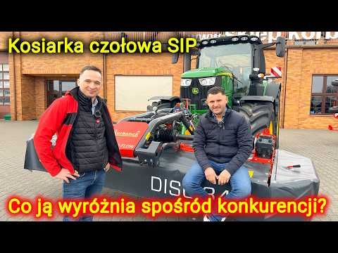 Embedded thumbnail for SIP  kosiarka czołowa, ciągniona z systemem hydropneumatycznym i 3-letnią gwarancją