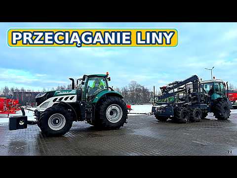 Embedded thumbnail for PRZECIĄGANIE LINY AUPAX 7240 VS MASZYNA LEŚNA