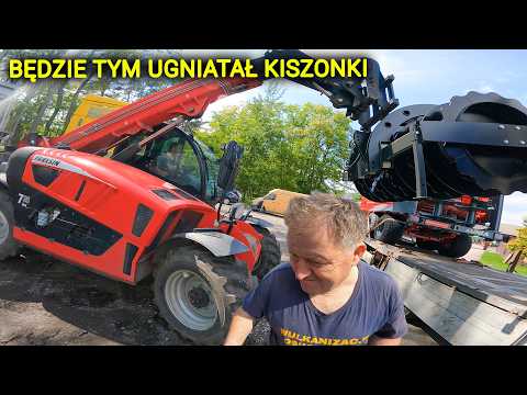 Embedded thumbnail for CO TO JEST, DO CZEGO TO MA SŁUŻYĆ? - TOMEK PIERWSZY RAZ WIEZIE TAKĄ MASZYNĘ