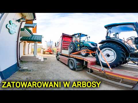 Embedded thumbnail for DOSTAWA CIĄGNIKÓW ARBOS DO PUNKTU RZEKUŃ FIRMY ROL-BRAT