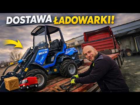 Embedded thumbnail for NOWA ŁADOWARKA DOTARŁA TUŻ PRZED SEZONEM