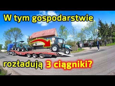Embedded thumbnail for Kierowca Wojtek dostarcza 3 ciągniki Arbos do 1 gospodarstwa