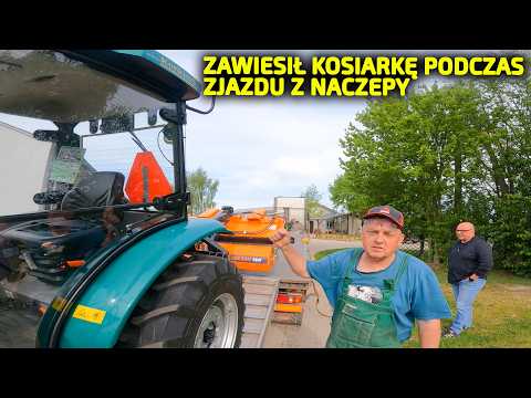 Embedded thumbnail for TRZY W JEDNYM - CIĄGNIK DO KOSZENIA I ZAMIATANIA. MOŻNA JEDNOCZEŚNIE?