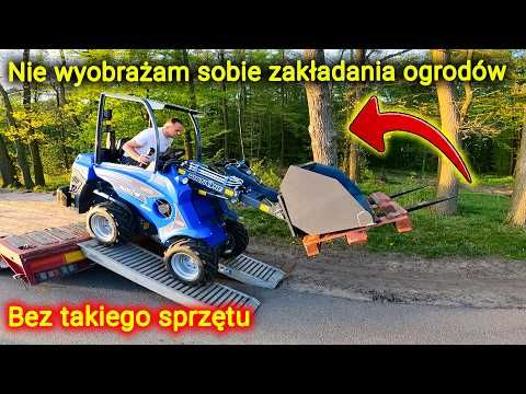 Embedded thumbnail for Taki sprzęt w ogrodnictwie to podstawa miniładowarka, która potrafi zastąpić kilka osób