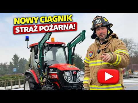 Embedded thumbnail for CIĄGNIK ROLNICZY DO GASZENIA POZARÓW