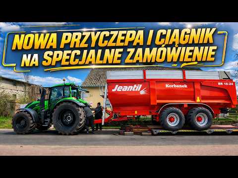 Embedded thumbnail for  NAJPIERW CIĄGNIK TERAZ PRZYCZEPA