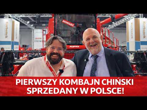 Embedded thumbnail for KORBANEK SPRZEDAŁ PIERWSZY W POLSCE CHIŃSKI KOMBAJN NA TARGACH AGROTECH KIELCE 2026