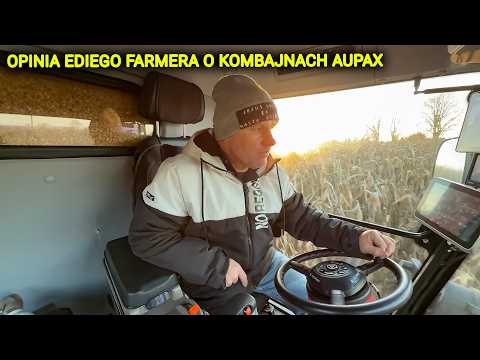 Embedded thumbnail for  POWYŻEJ 14 TON Z HA U EDIEGO FARMERA KOMBAJNAMI AUPAX NA 5 KLASIE ZIEMI
