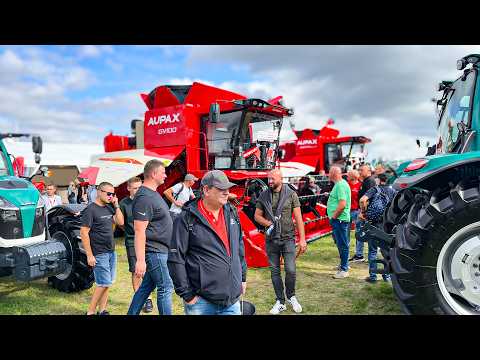 Embedded thumbnail for MECHANICZNY SMOK - CHIŃSKI KOMBAJN AUPAX NA AGROSHOW BEDNARY 2025 STOISKO KORBANEK