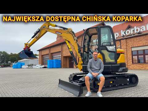 Embedded thumbnail for NAJWIĘKSZA CHIŃSKA KOPARKA U KORBANKA - LOVOL FR 55