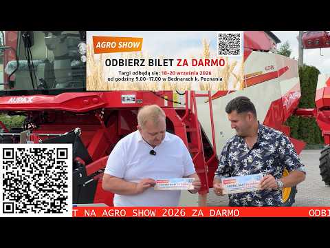 Embedded thumbnail for CHCESZ BILET NA AGRO SHOW BEDNARY ZA DARMO? MUSISZ TO ZOBACZYĆ