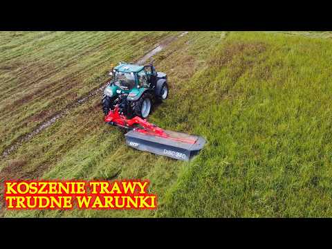 Embedded thumbnail for TRUDNE WARUNKI NA ŁĄCE - KOSZENIE TRAWY
