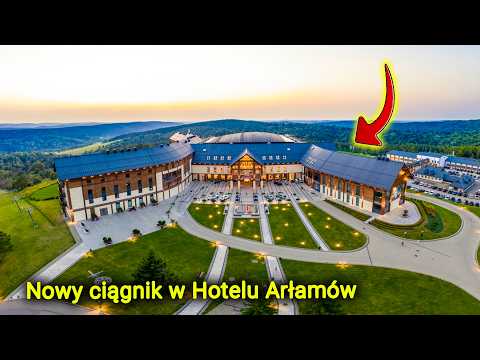Embedded thumbnail for Kupili nowy ciągnik do Hotelu Arłamów po co tam traktor?