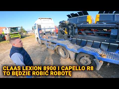 Embedded thumbnail for KOLEJNY RAZ WYBRALI ADAPTER CAPELLO DO CLAAS LEXION 8900