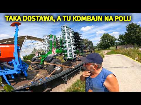 Embedded thumbnail for TO MUSIAŁA BYĆ SZYBKA AKCJA, BO KOMBAJN ZOSTAŁ NA POLU