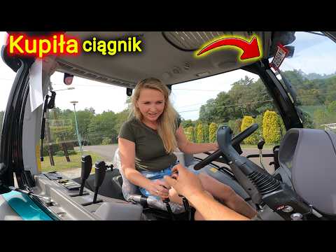 Embedded thumbnail for Gosia kupiła kolejny ciągnik Czy da radę wrócić ciągnikiem do domu? Co na to mąż?