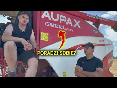 Embedded thumbnail for Sąsiad podrzucił kamienie Opona w zbożu! O krok od tragedii w chińskim kombajnie AUPAX