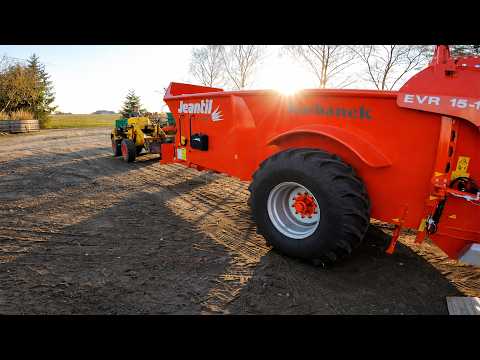 Embedded thumbnail for SZYBKA AKCJA - ROZŁADUNEK RORZUTNIKA JEANTIL ŁADOWARKĄ