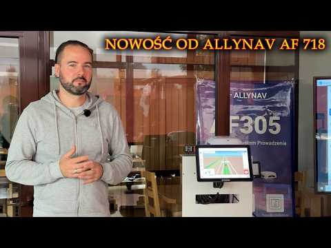 Embedded thumbnail for POZNAJ NAJNOWSZY MODEL NAWIGACJI OD ALLYNAV - AF 718