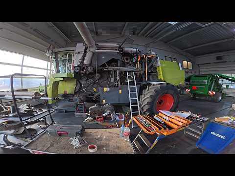 Embedded thumbnail for KOMBAJN CLAAS Z REKLMAY KORBANKA