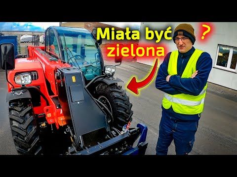 Embedded thumbnail for MANITKA miała być zielona Dostawa ładowarki Faresin 6.26 ! [Korbanek]