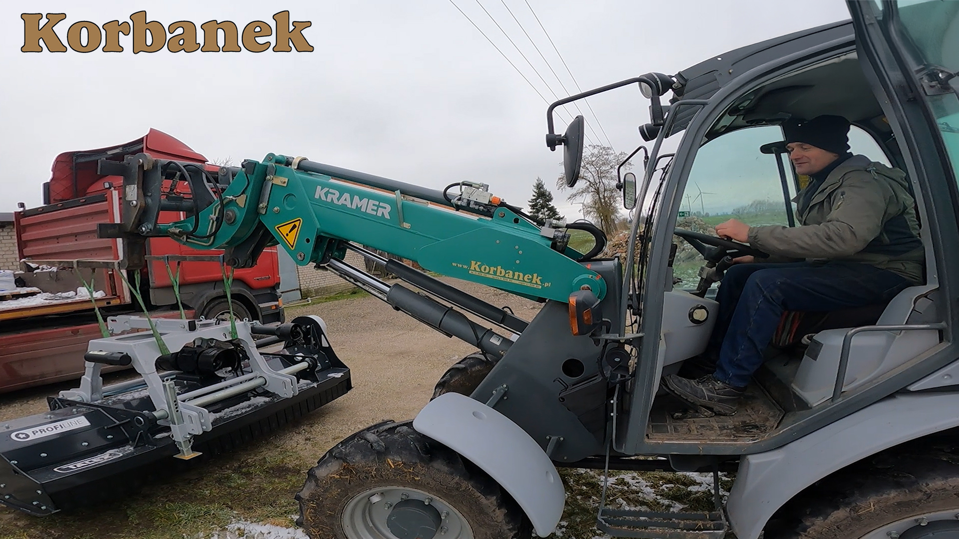 Pan Tomasz zakupił kosiarkę Talex Tiger 300 w firmie Korbanek - postawił na mocny, polski sprzęt wysokiej jakości