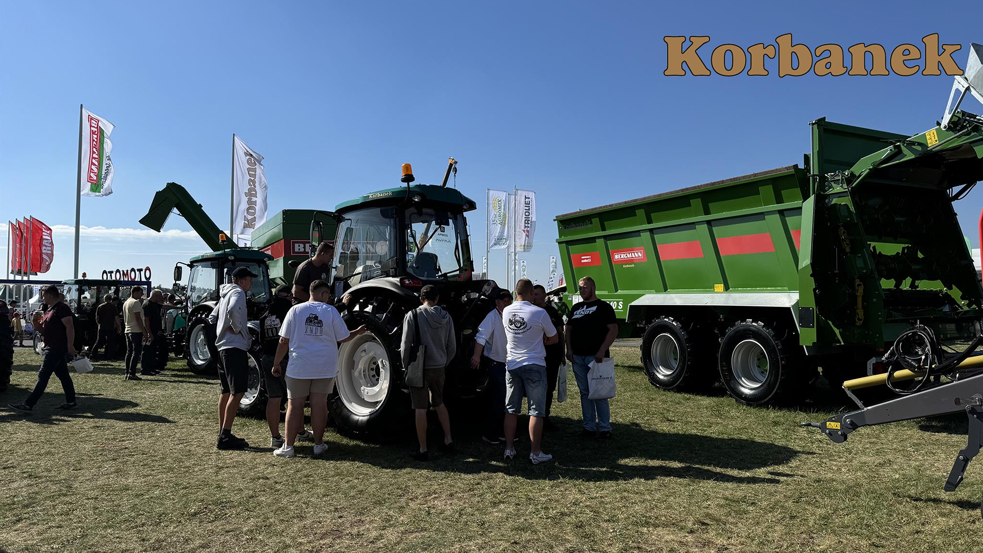 Targi Agro Show Bednary 2024 zgromadziły bardzo dużo odwiedzających stoisko firmy Korbanek miało duże powodzenie