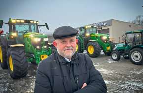 Paweł Korbanek zaczyna sprzedawać John Deere
