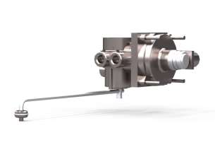 Zawór ALB to inaczej automatyczny regulator siły hamowania w przyczepie T730/1 firmy Metal-Fach