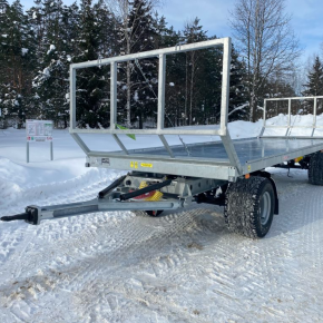 Cynkomet przyczepa T-608 dwuosiowa do transportu bel