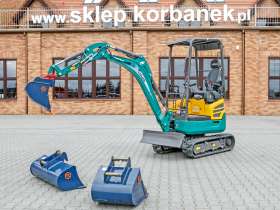 Mini koparka Lovol Korbanek, Nachi, Eaton, Yanmar łyżki