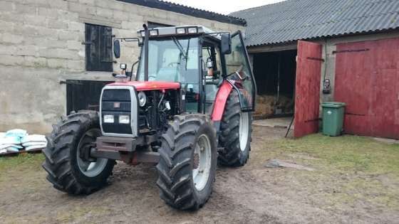 Ciągnik Massey Ferguson 6150 używany jak nowy korbanek