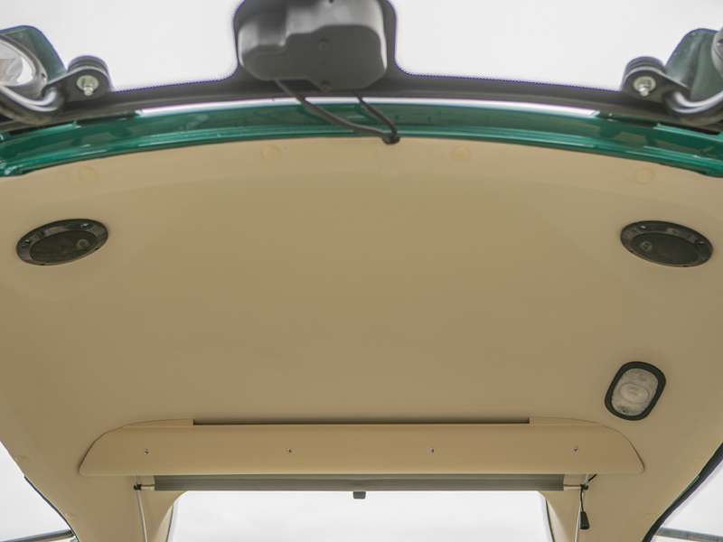 Widok na podsufitkę w traktorze Arbos 5130 advanced Podsufitka w arbosie 5130 advanced