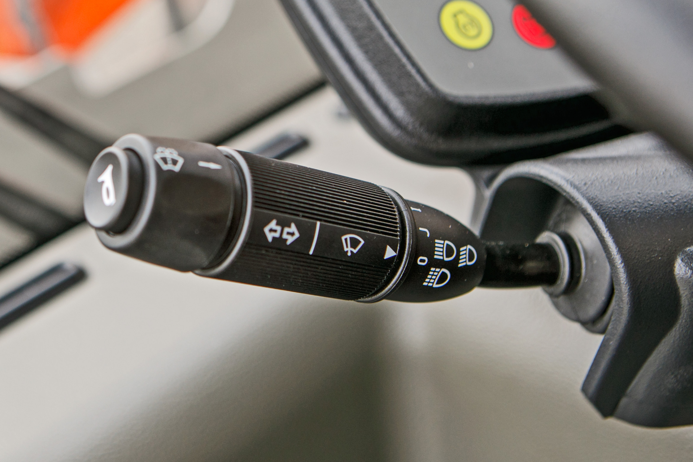 Ładowarka przegubowa Atlas Weycor AR400 Yanmar kabina joystick panel sterowania kierownica dźwignie